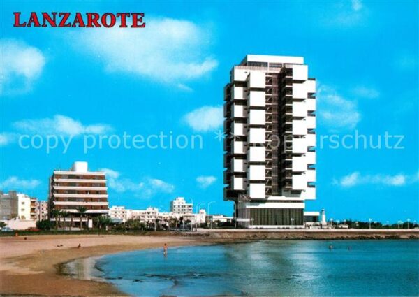 Lanzarote Kanarische Inseln Hotel Arrecife Vista parcial