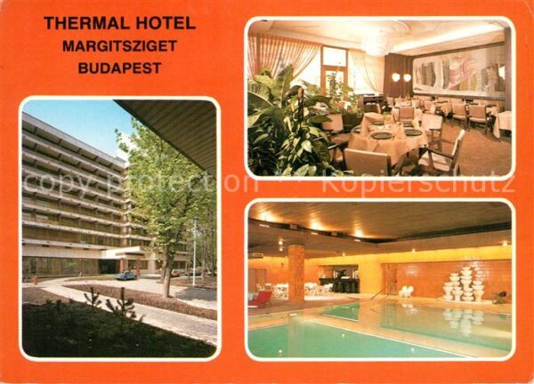 Budapest Thermal Hotel Margitsziget Speisesaal H