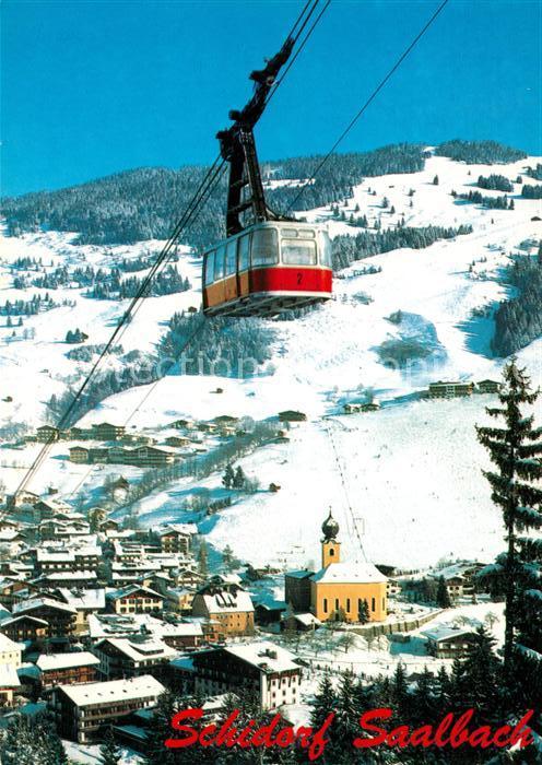 Saalbach-Hinterglemm mit Seilbahn