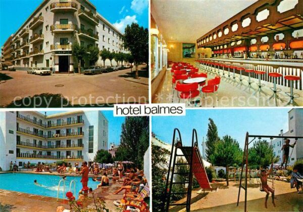 Calella Hotel Balmes Bar Swimmingpool Spielplat