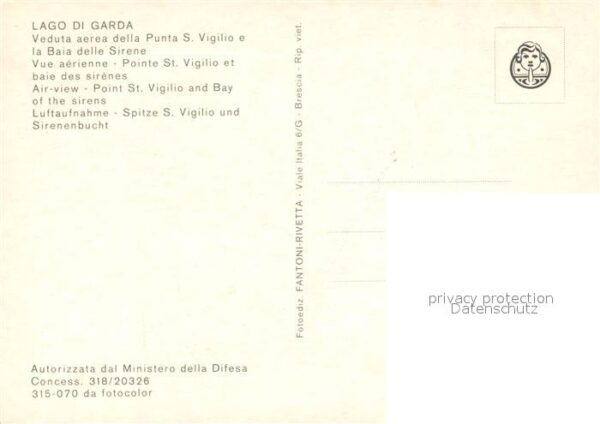 San Vigilio Lago di Garda Fliegeraufnahme – Bild 2