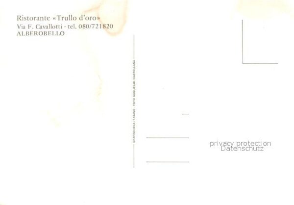 Alberobello Ristorante Trullo d_oro – Bild 2