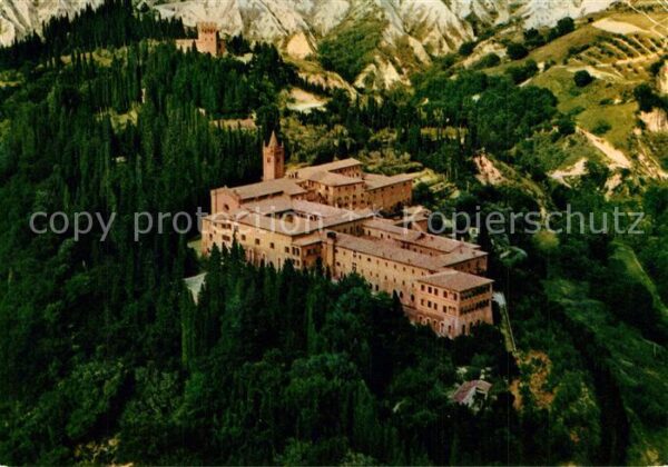 Siena Abbazia di Monte Oliveto Maggiore Flieg