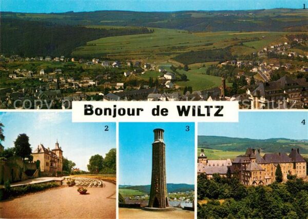 Wiltz Luxembourg Vue generale Theatre en plein air Monum