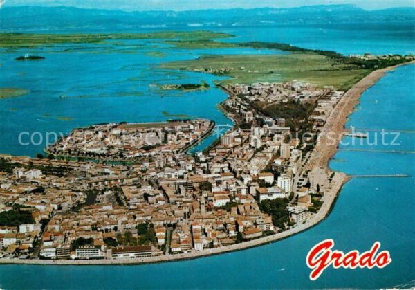 Grado Gorizia Panorama dall aereo