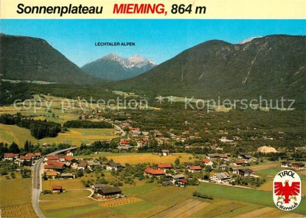 Mieming Barwies Fliegeraufnahme mit Holzleitensattel Sc