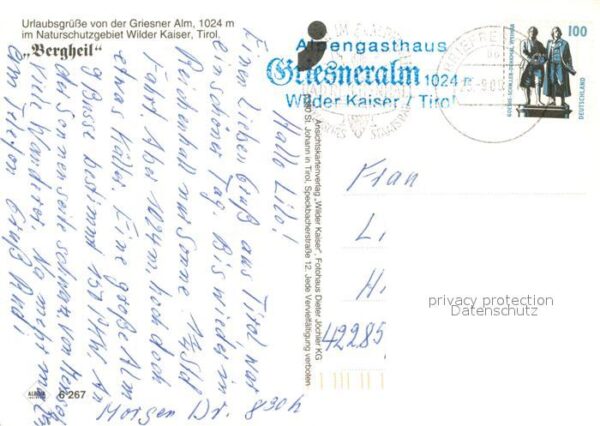Wilder Kaiser Alpengasthaus Griesner Alm Gasträume Te – Bild 2
