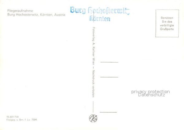 Burg Hochosterwitz Fliegeraufnahme – Bild 2