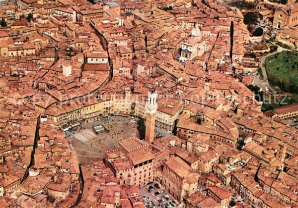 Siena Veduta aerea