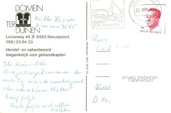 Nieuwpoort Domein Ter Duinen Fliegeraufnahme – Bild 2