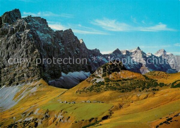 Hinterriss Tirol Alpencafe Eng Laliderer Wände Hohljoch