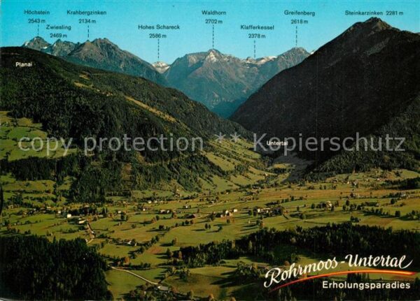 Rohrmoos Schladming Untertal Fliegeraufnahme