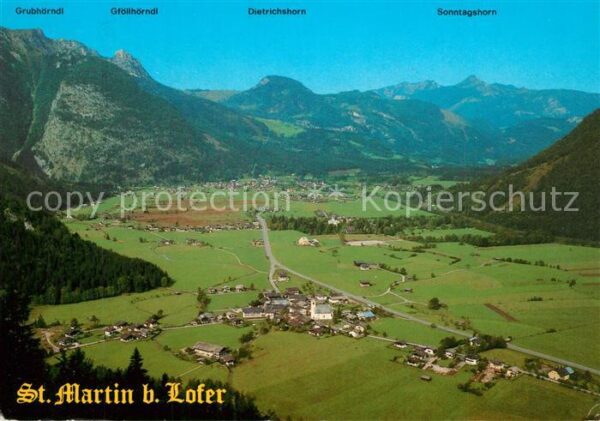 St Martin Lofer Fliegeraufnahme