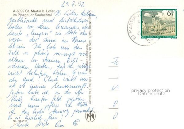 St Martin Lofer Fliegeraufnahme – Bild 2