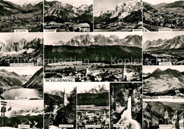 Schladming Obersteiermark Tauern St Rupert Ramsau Dachsten Panora