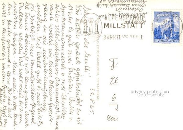 Millstatt Millstaettersee mit Salzkofel und Kreuzeckgruppe – Bild 2
