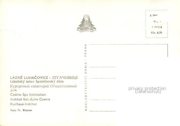 Lazne Luhacovice Kurhaus Institut – Bild 2