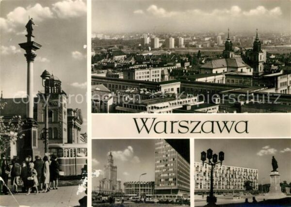 Warszawa Kolumna Zygmunta III Wazy Widok ogolny
