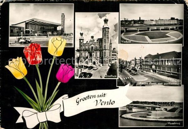 Venlo Station Stadhuis Viadukt Keulse Poort M
