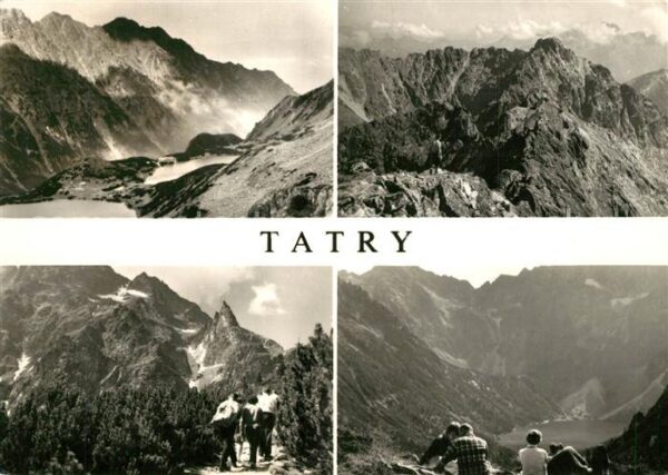 Tatry Vysoke Gebirge Panorama Teilansichten