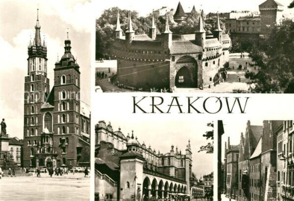 Krakow Krakau Barbakan Suklennice Collegium Malus