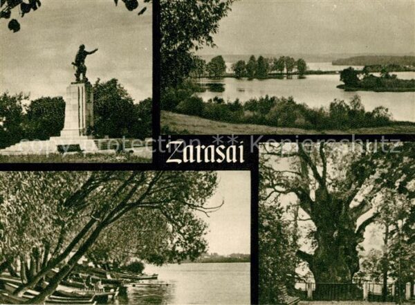 Zarasai Sarasai Maryte-Meniaite-Denkmal Zarasassee Eich