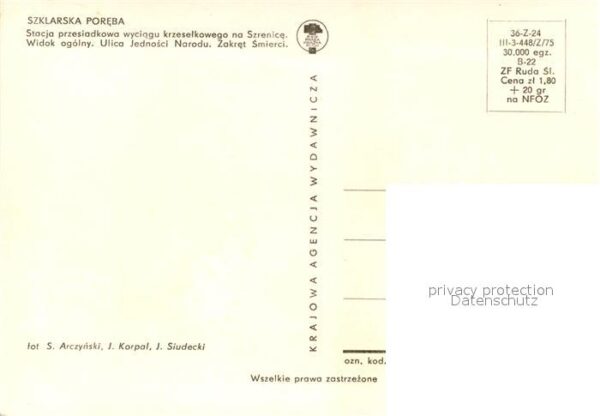 Szklarska Poreba Stacja przesiadkowa Widok ogolny Ulica – Bild 2
