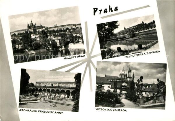 Praha Prahy Prague Prazsky Hrad Valdstejnska Zahrada Letoh