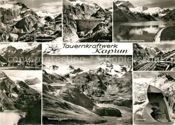 Kaprun Tauernkraftwerk Limbergsperre Krafthaus