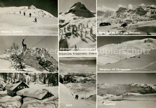Krippenstein Dachstein Schönbergalm Berghaus Übungsw