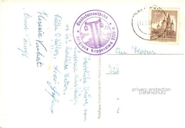 Krippenstein Kapelle Berghaus Dachsteinbahn Schönber – Bild 2