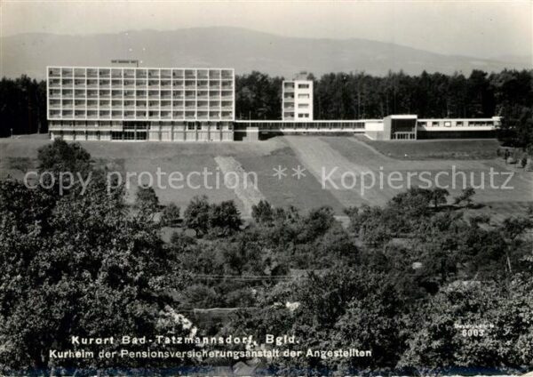 Bad Tatzmannsdorf Burgenland Kurheim der PVA der Angestellten