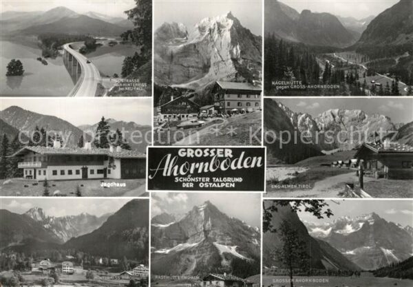 Grosser Ahornboden Bergstrasse Hägelhütte Jagdhaus Eng Alm