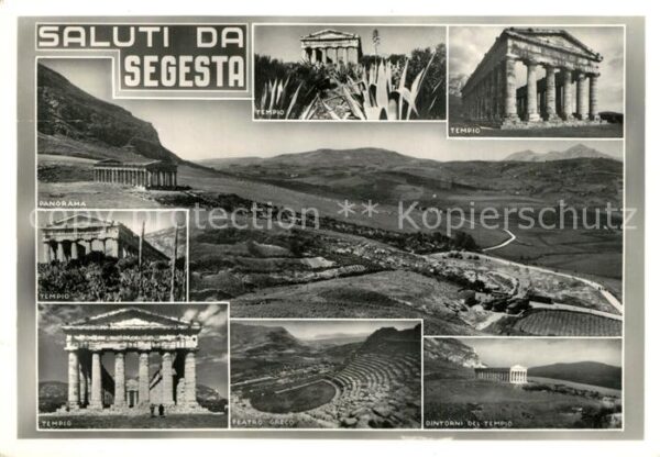 Segesta Panorama Tempio Teatro Greco Dintorni d