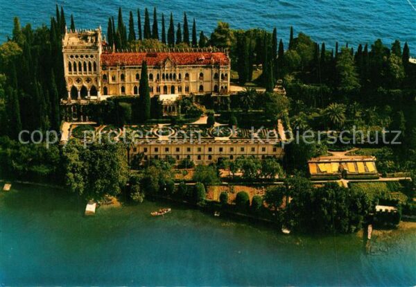 Isola Garda Fliegeraufnahme Lago Maggiore