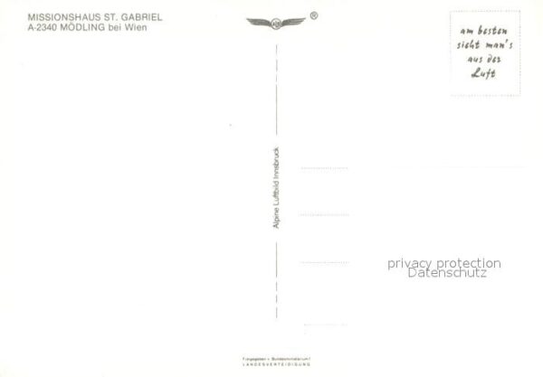 Moedling Missionshaus St Gabriel Fliegeraufnahme – Bild 2