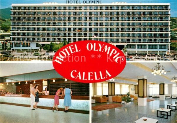 Calella Hotel Olympic Rezeption Foyer