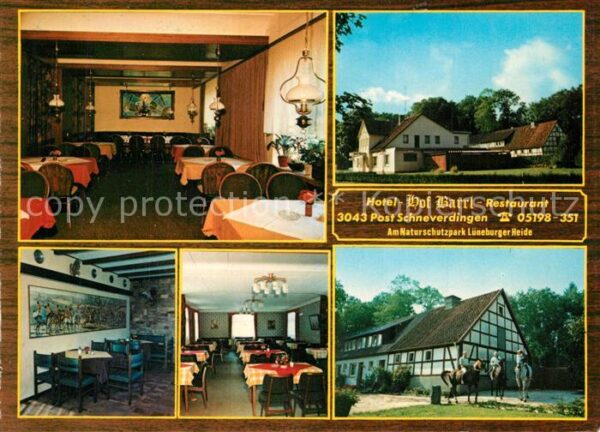 Schneverdingen Hotel Hof Barrl Restaurant Gaststube Re