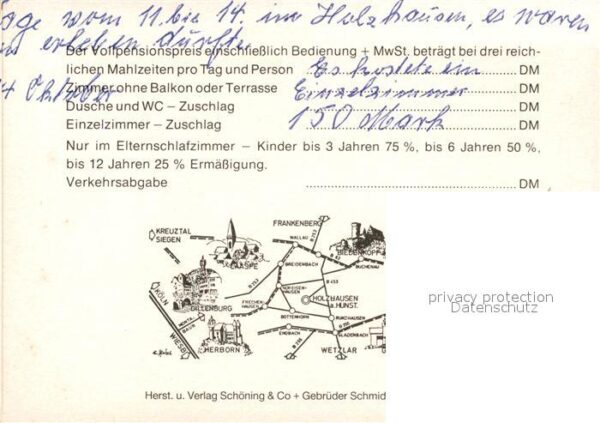 Holzhausen Huenstein Waldhotel am Schwimmbad Terrasse Liegew – Bild 2