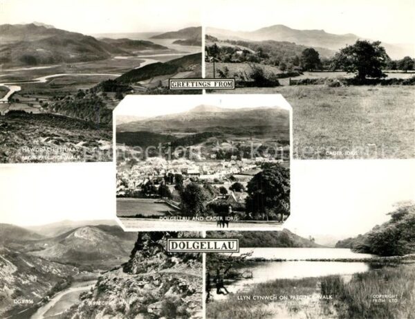 Dolgellau Gwynedd Mawddach Estuary Precipice Walk Cader I