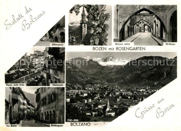 Bolzano Silbergasse Obstmarkt Alt Bozen Binderg