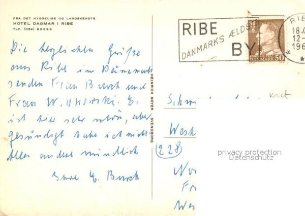 Ribe Hotel Dagmar Gasträume – Bild 2