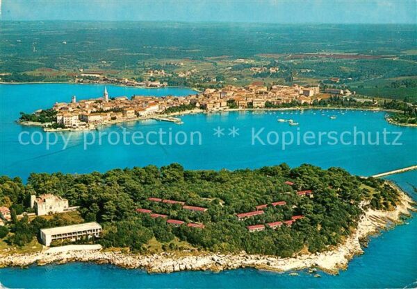 Porec Fliegeraufnahme
