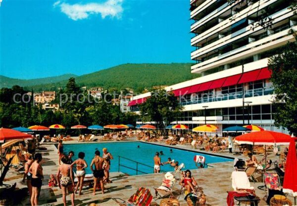 Opatija Abbazia Hotel Ambasador Swimming Pool