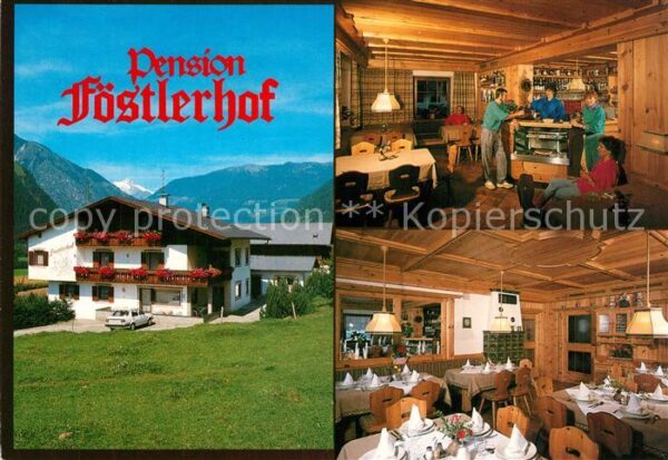 Uttenheim Suedtirol Pension Föstlerhof Restaurant Theke Alp