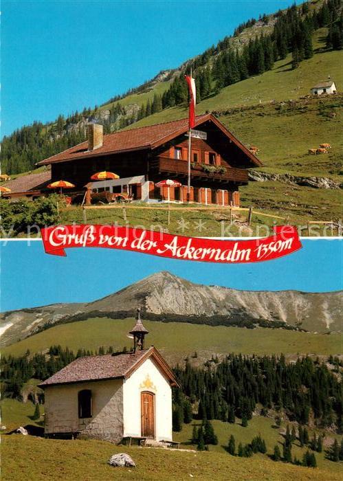Thiersee Berggasthof Jausenstation Ackernalm Gra