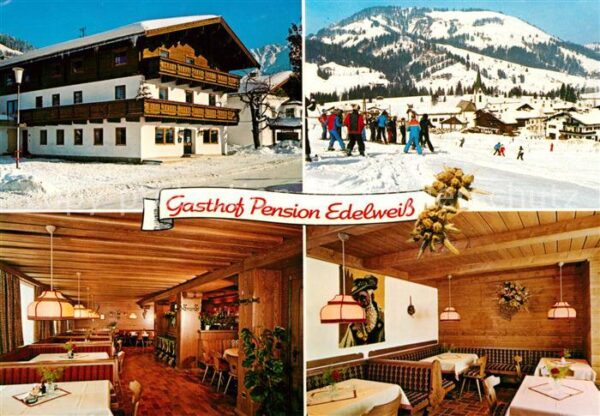 Hochfilzen Gasthof Pension Edelweiss Wintersport A