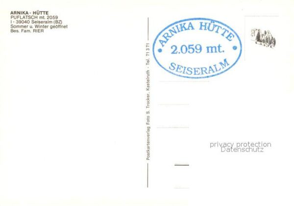 Seiser Alm Dolomiten Arnika Hütte – Bild 2