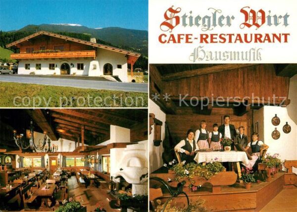 Stumm Zillertal Stiegler Wirt Cafe Restaurant Hausmusik