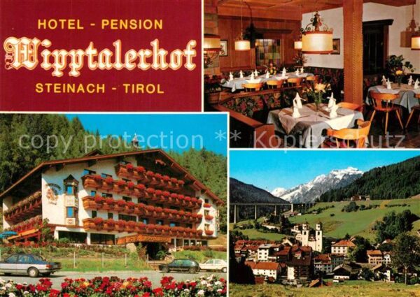Steinach Brenner Tirol Hotel Restaurant Wipptalerhof Ortsansic